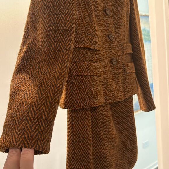 VINTAGE Marshall Fields & Company The Suit Shop Womens Suit Skirt and blazer - Picture 4 of 16